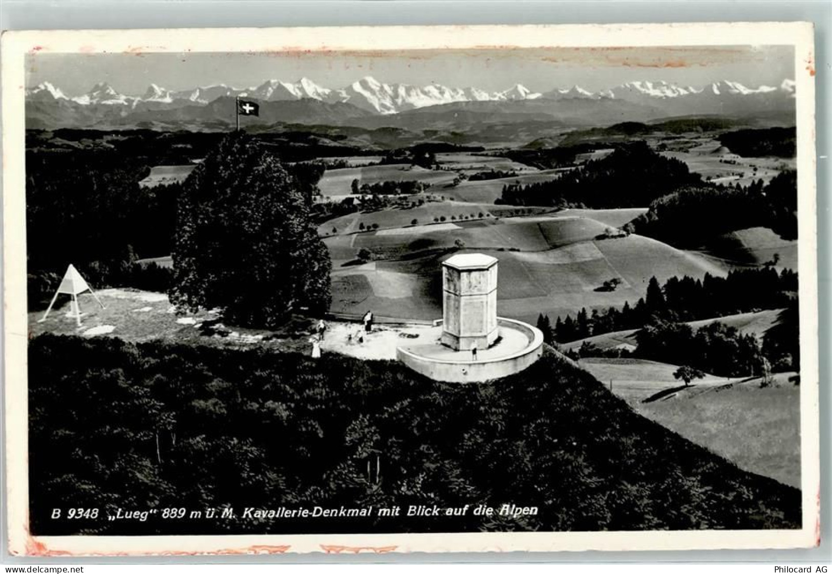 3416 Affoltern im Emmental - Kavallerie Denkmal Alpen - 10304883