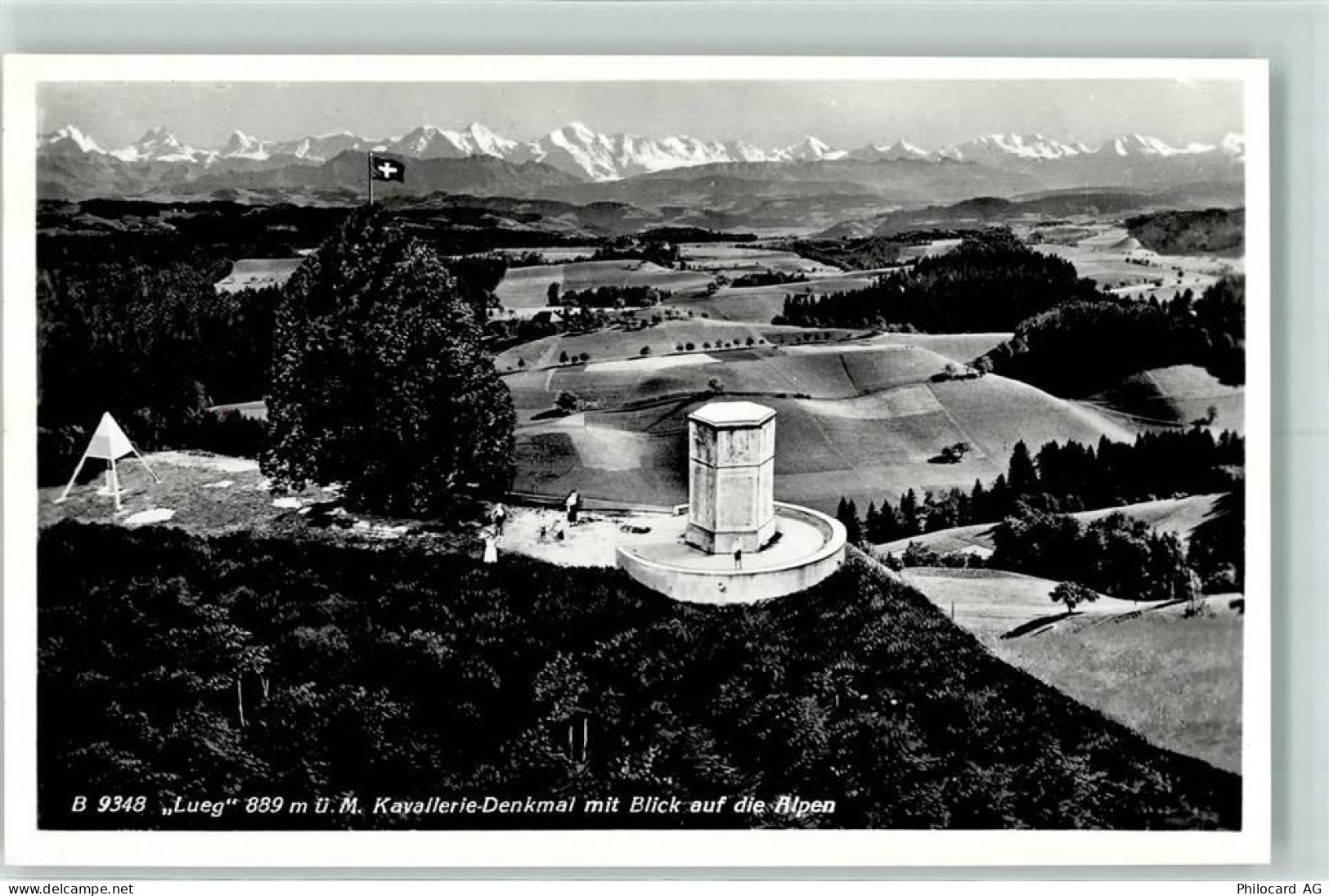 3416 Affoltern im Emmental - Kavallerie Denkmal Alpen - 10304884