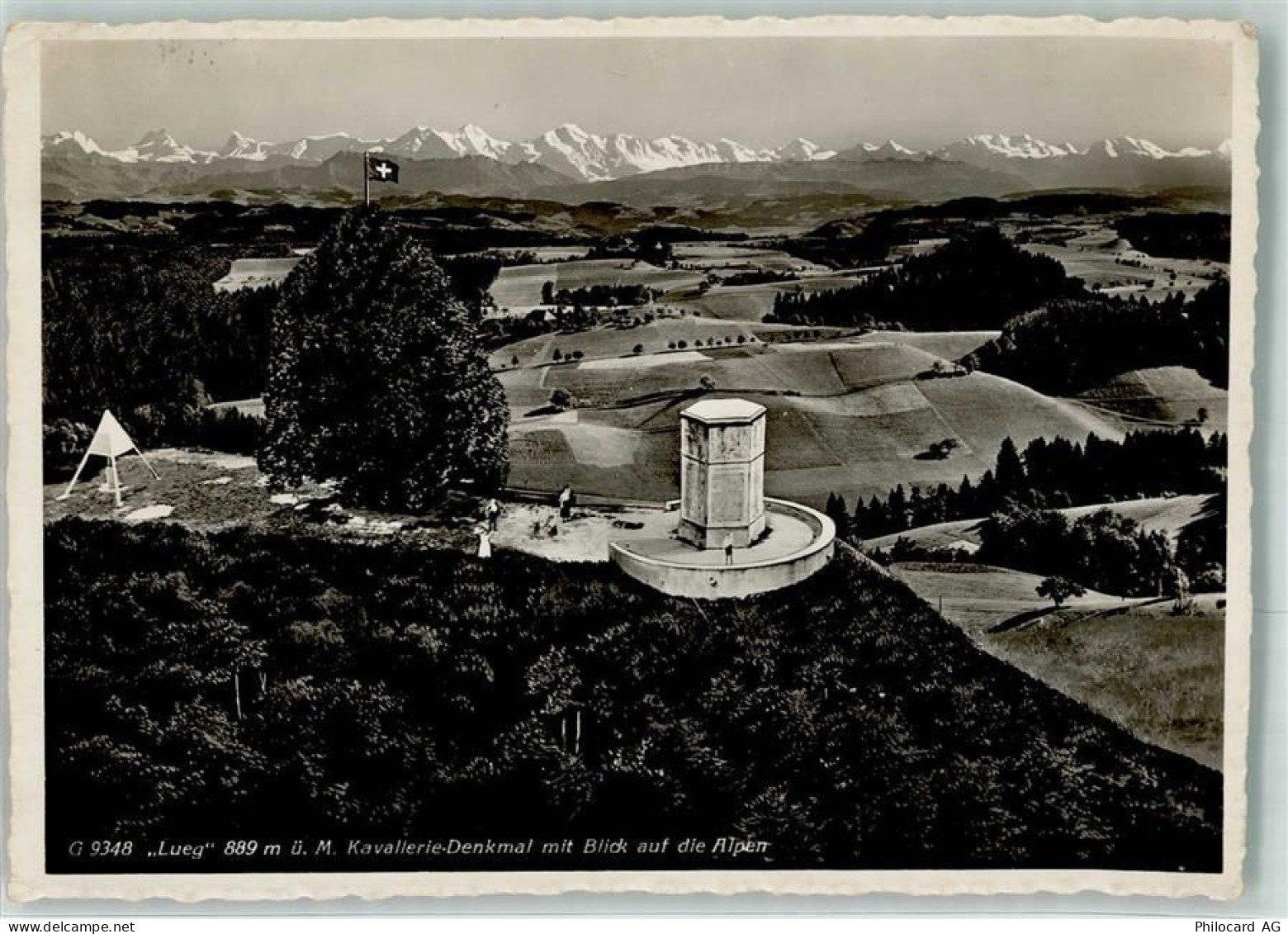 3416 Affoltern im Emmental - Kavallerie Denkmal Lueg - 39374895