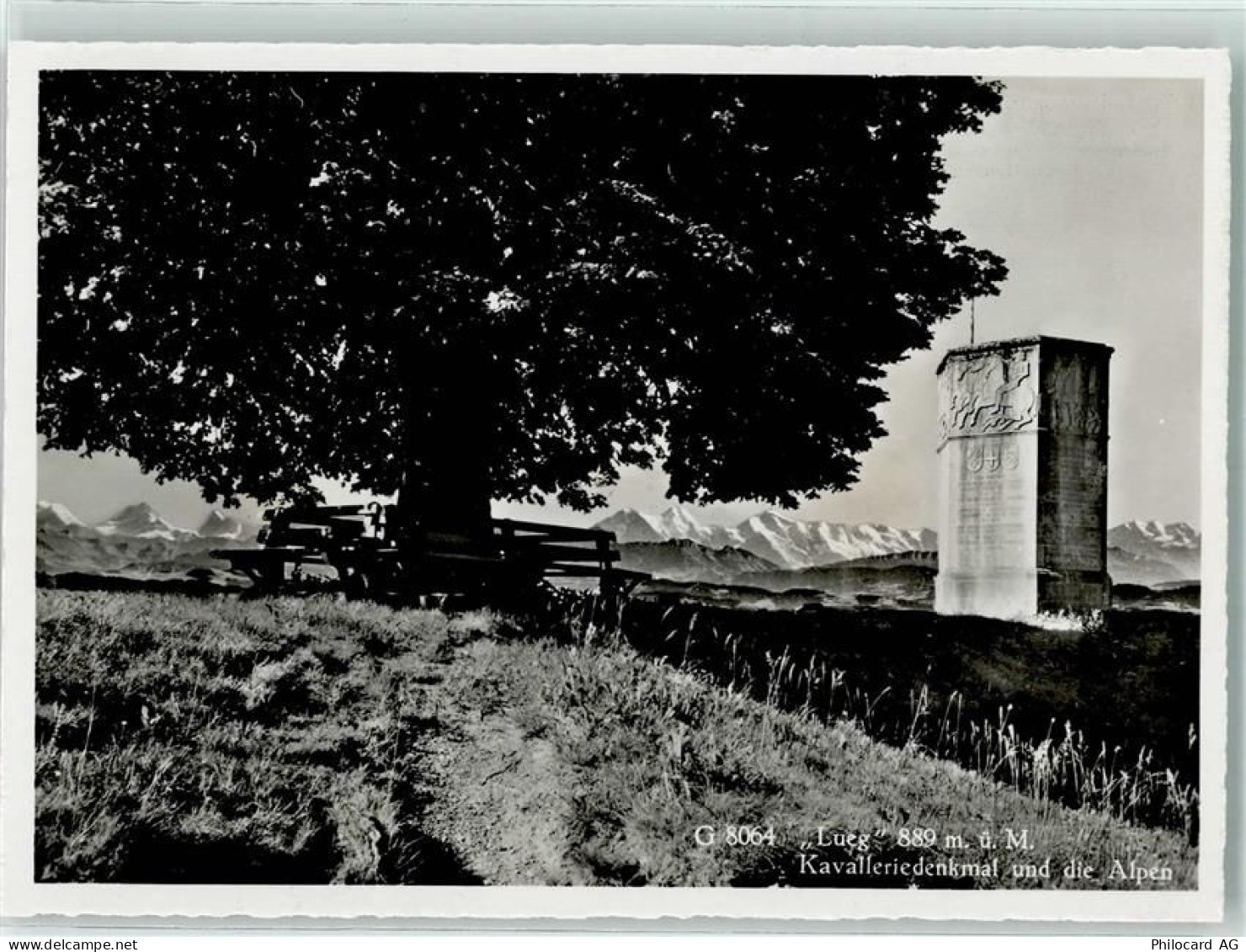 3416 Affoltern im Emmental - Kavalleriedenkmal Lueg - 10304558