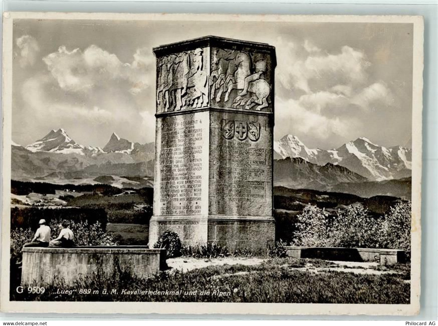 3416 Affoltern im Emmental - Kavalleriedenkmal Lueg - 10304559