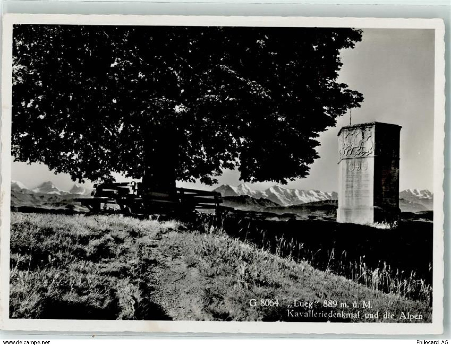 3416 Affoltern im Emmental - Kavalleriedenkmal Lueg - 10304561