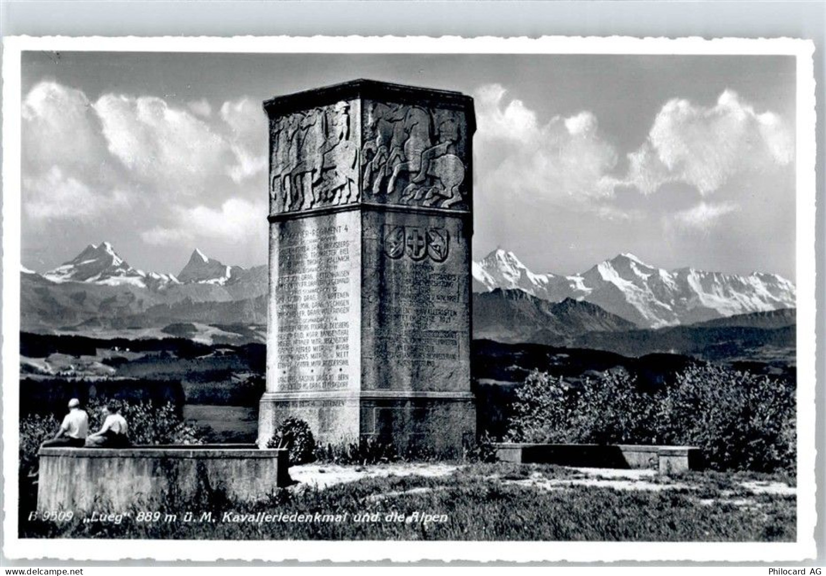 3416 Affoltern im Emmental - Lueg Kavalleriedenkmal Alpen - 51425853