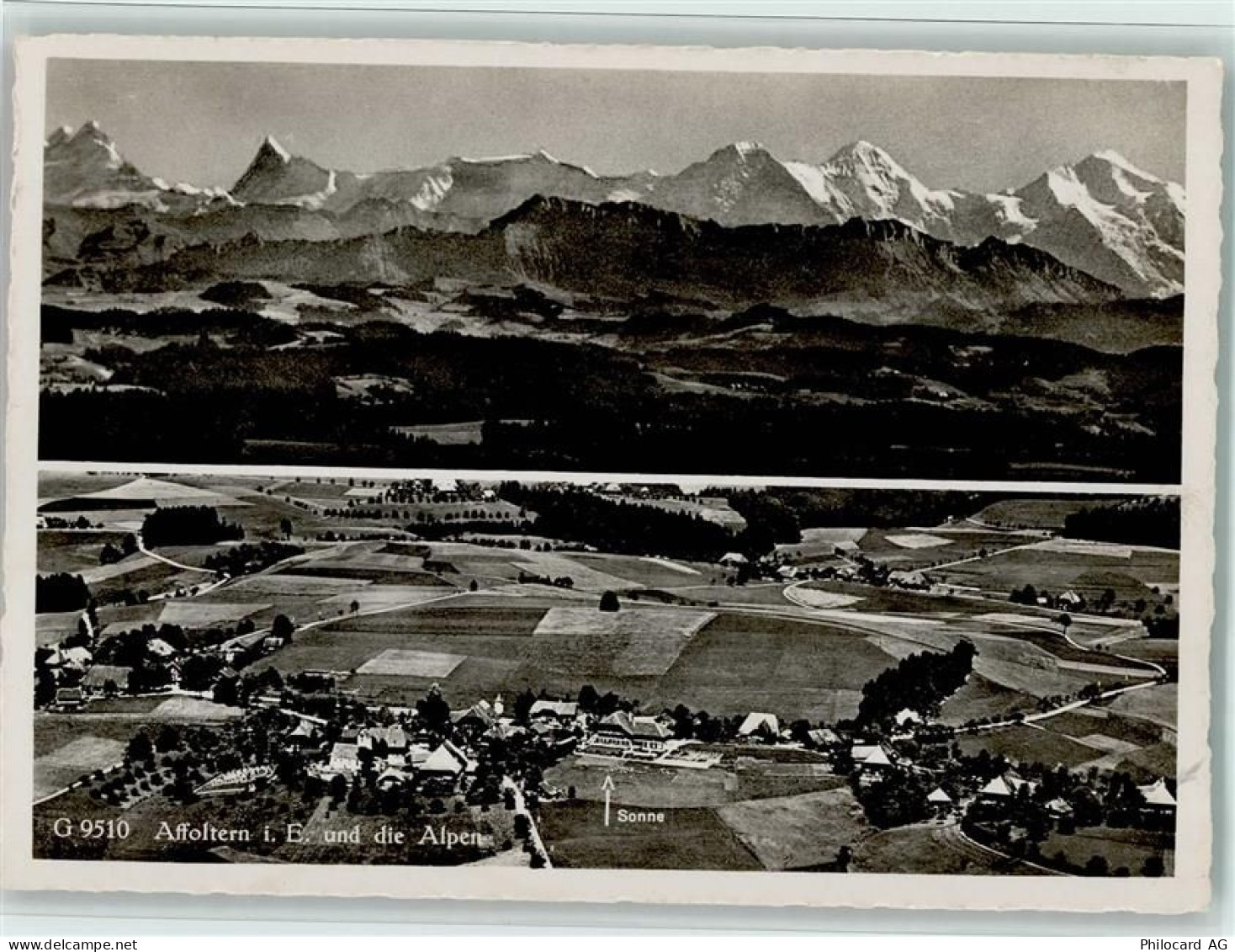 3416 Affoltern im Emmental - Panoramaansicht Gasthaus Sonne - 10161069