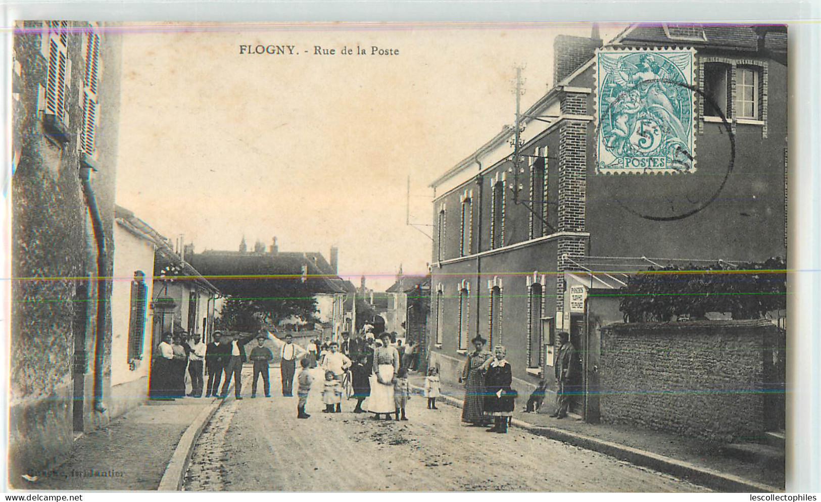 34260 - FLOGNY LA CHAPELLE - RUE DE LA POSTE