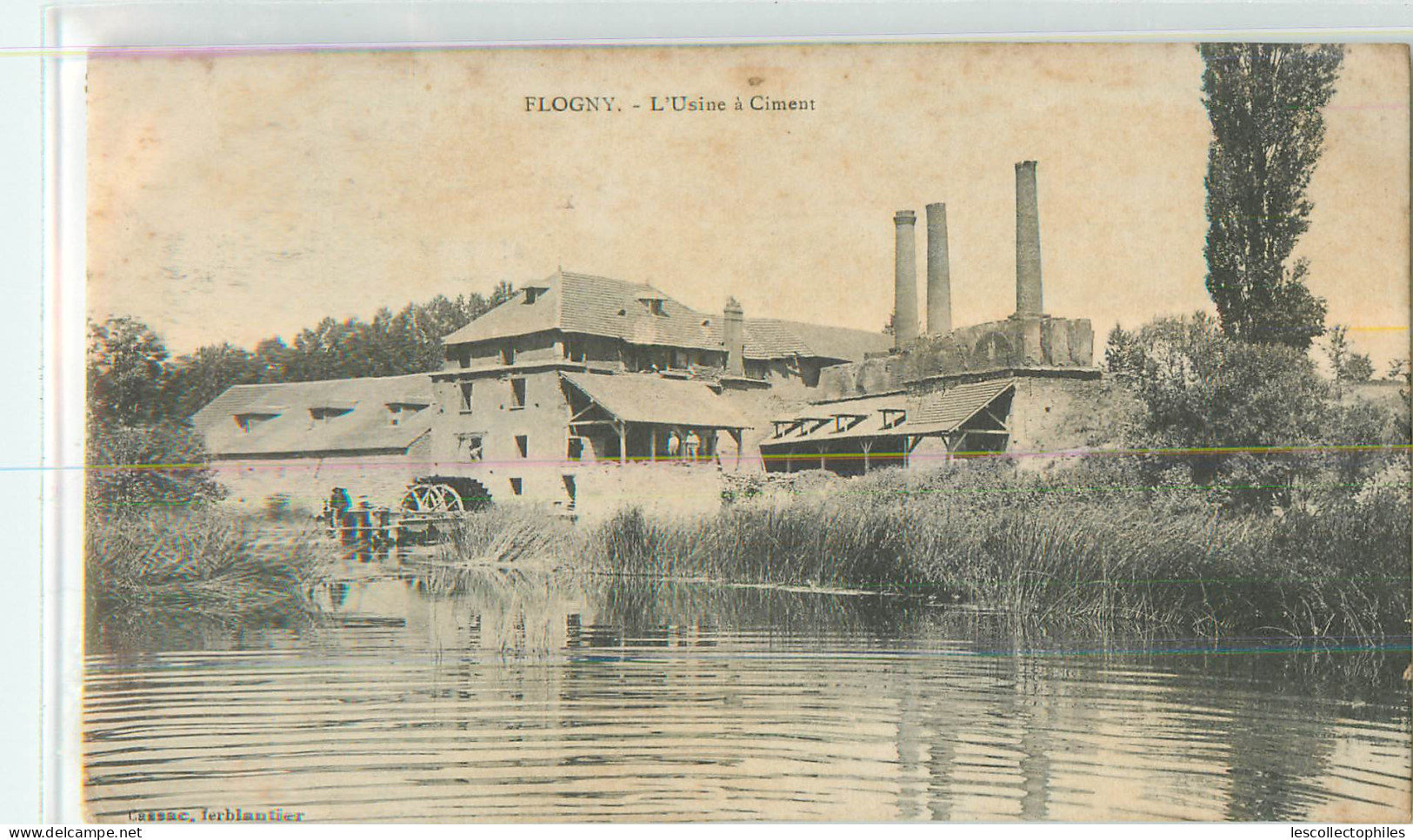 34261 - FLOGNY LA CHAPELLE - L USINE A CIMENT