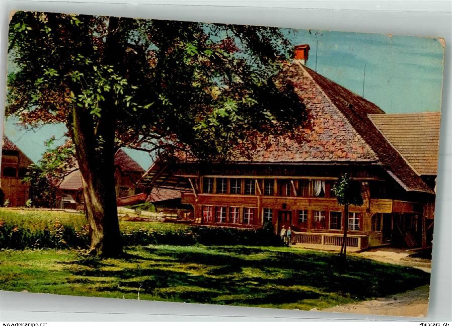 3432 Lützelflüh 1915 Künstlerkarte Gasthaus Bernerhaus Waldhaus - 38193521