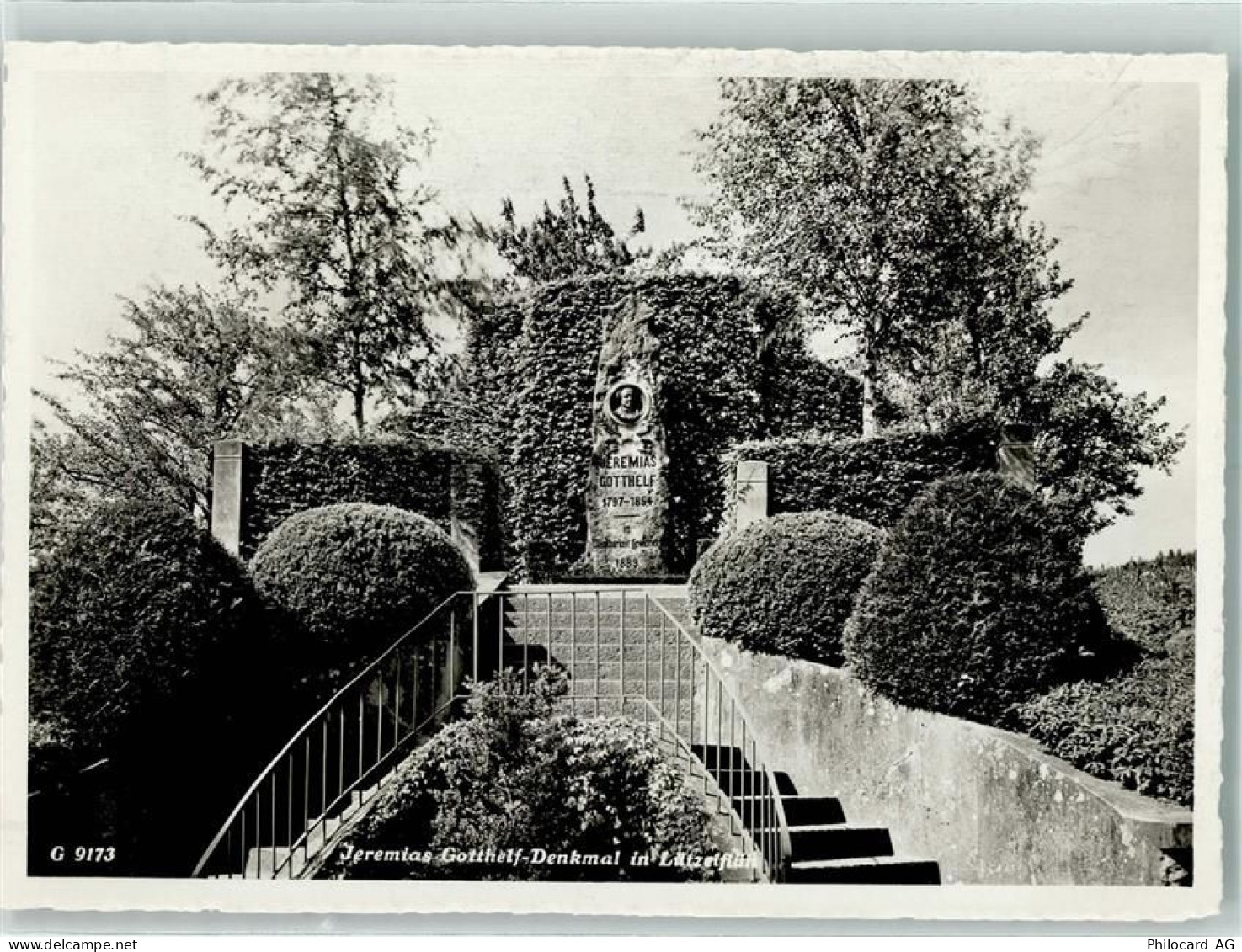 3432 Lützelflüh-Goldbach - Jeremial Gotthelf Denkmal - 10304562