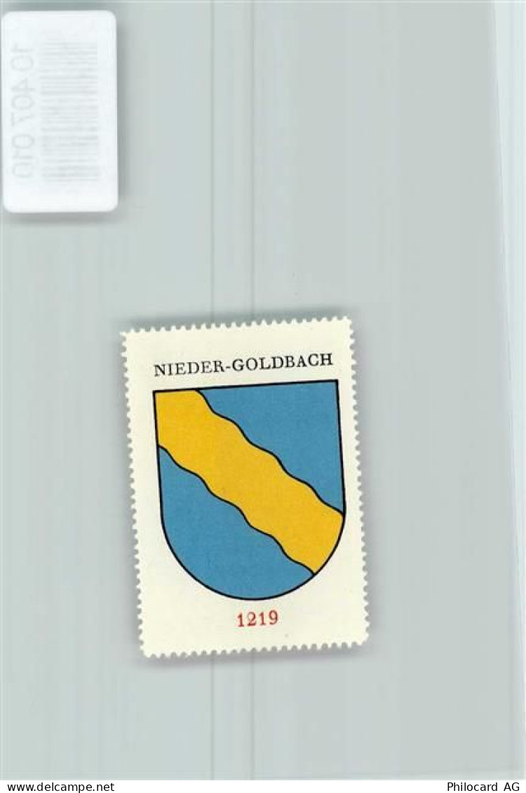 3432 Lützelflüh-Goldbach - Vignette Wappen Kaffee Hag 1920-1940 Nieder-G... - 10407010
