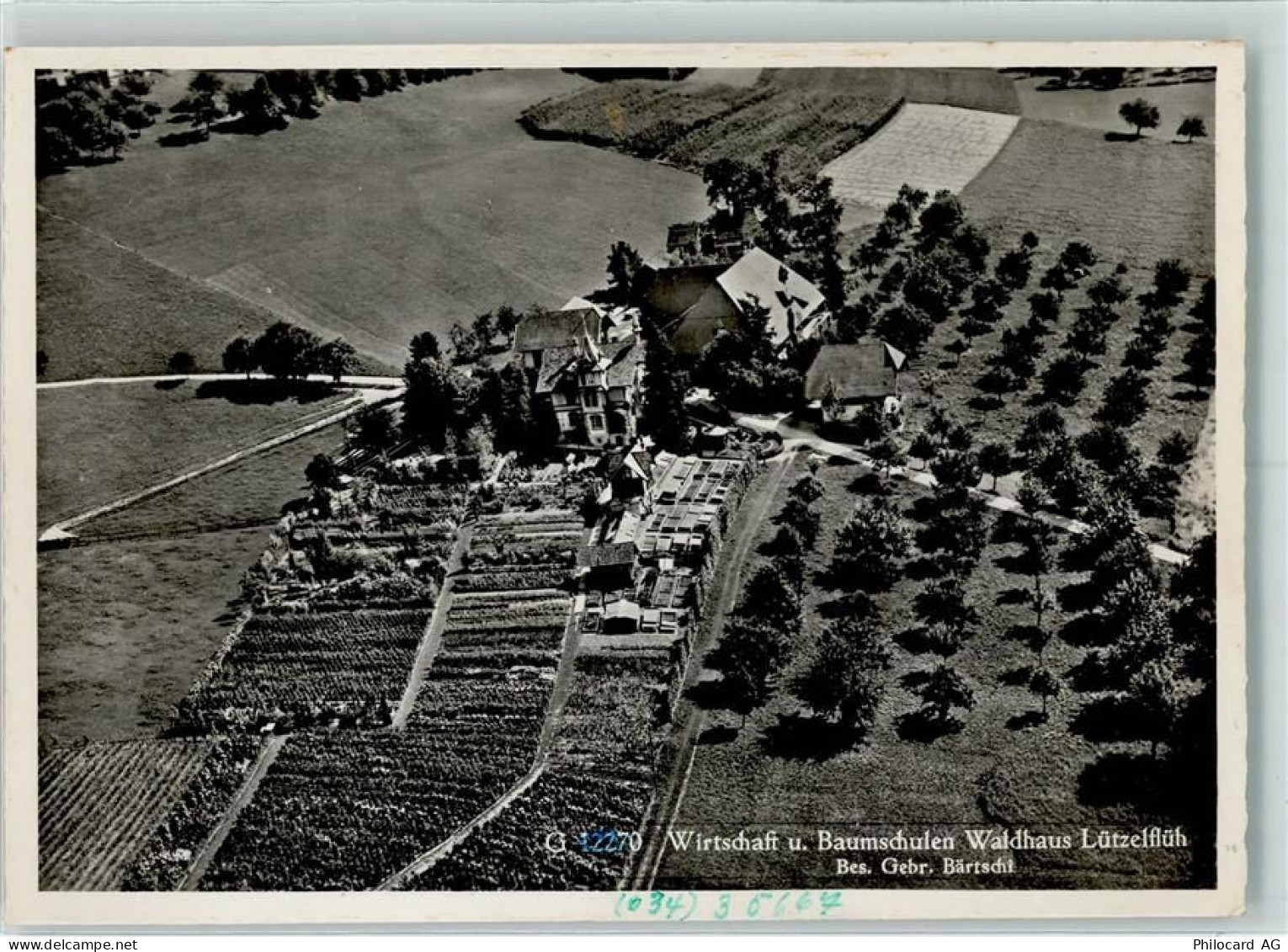 3432 Lützelflüh-Goldbach - Wirtschaft und Baumschulen Waldhaus - 13132144