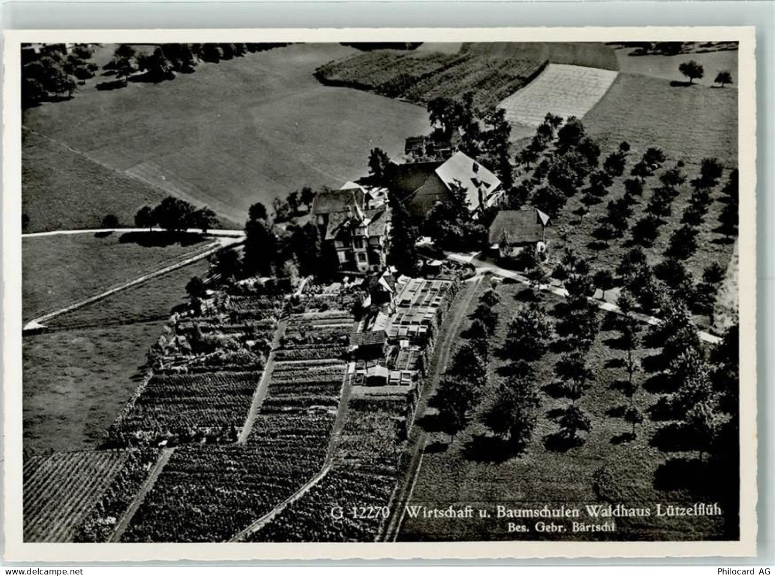 3432 Lützelflüh-Goldbach - Wirtschaft und Baumschulen Waldhaus - 13132146