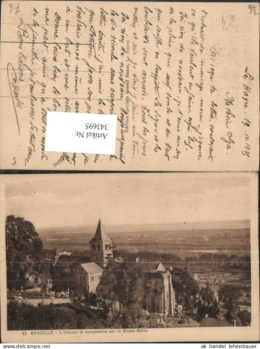 343695,Haute-Normandie Seine-Maritime Graville Abbaye Kloster