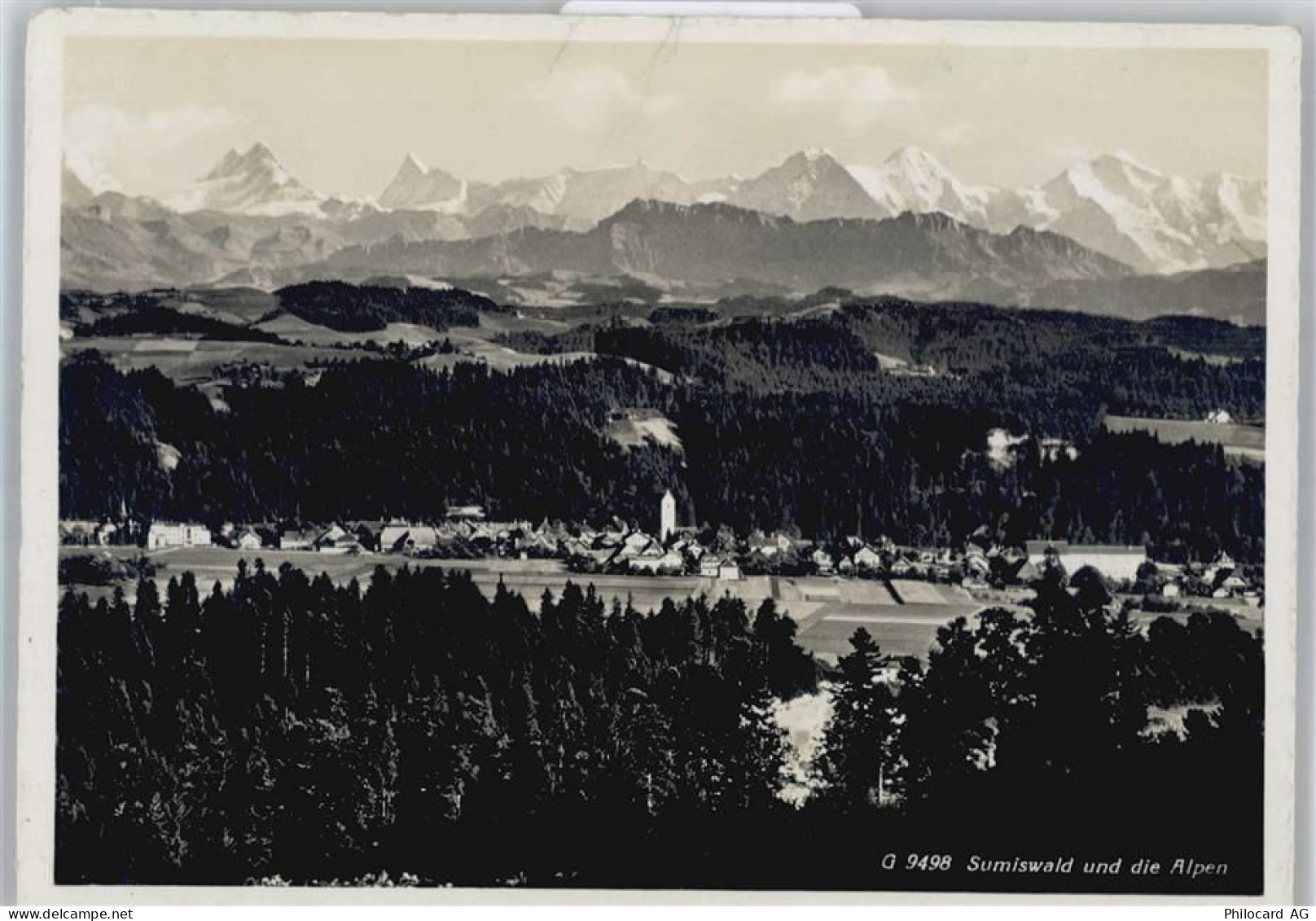 3454 Sumiswald Griesbach b. Sumiswald - Berg Panorama - 50565938