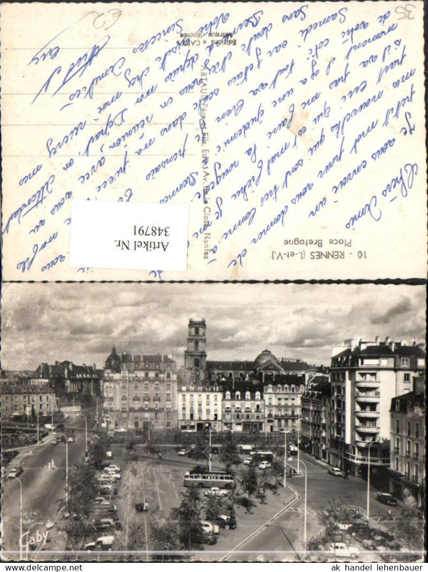 348791,Bretagne Ille-et-Vilaine Rennes Place Bretagne Platz