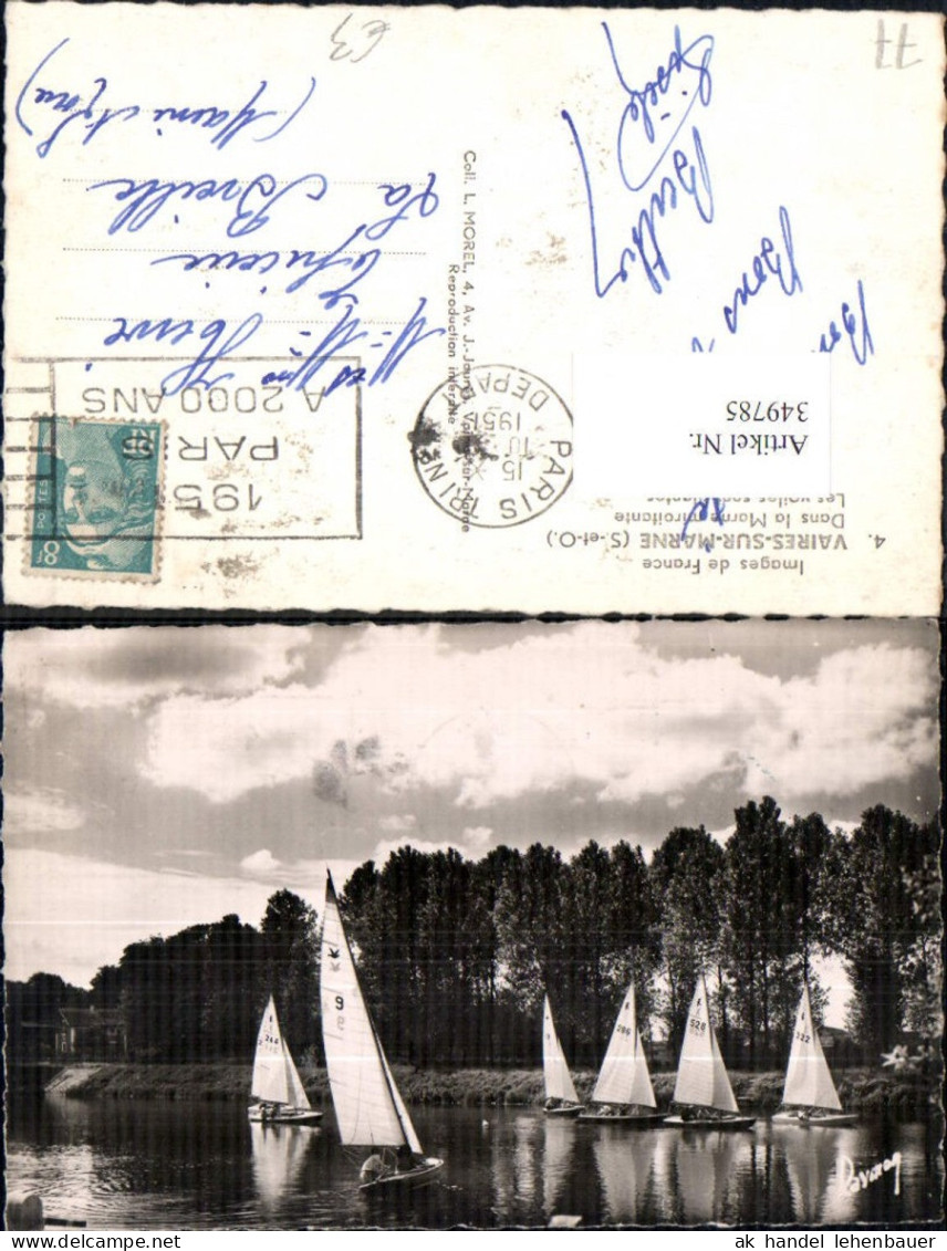 349785,Ile-de-France Seine-et-Marne Vaires-Sur-Marne Segelboote Boote