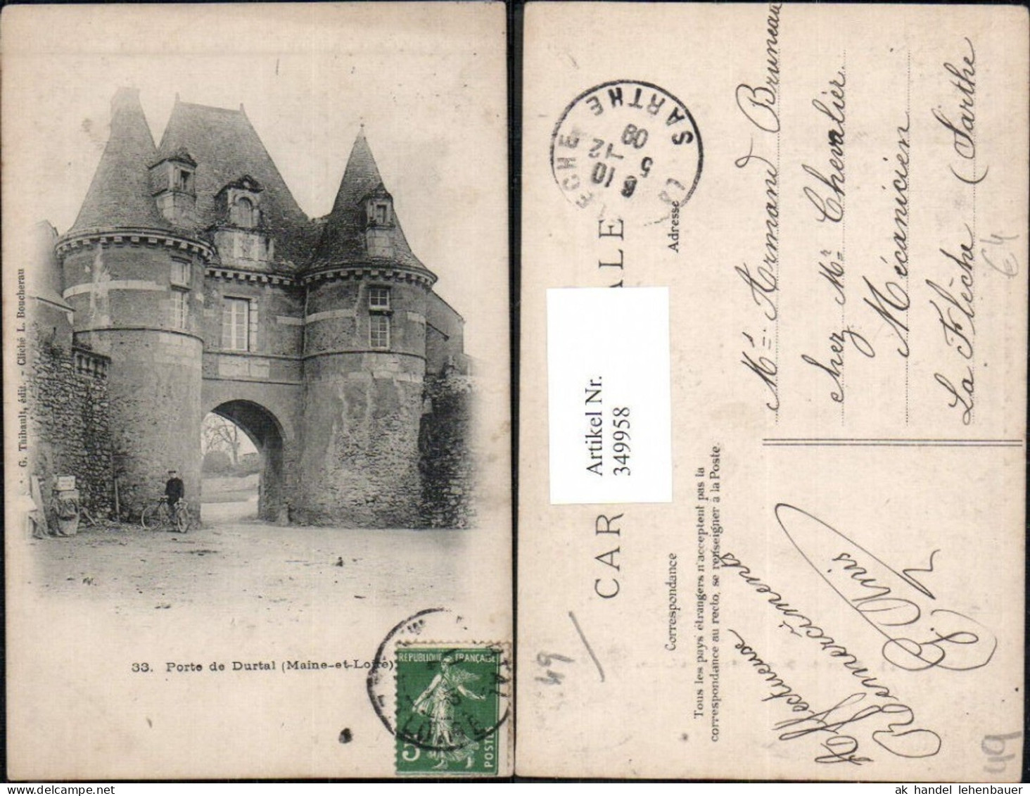 349958,Pays de la Loire Maine-et-Loire Durtal Porte de Durtal