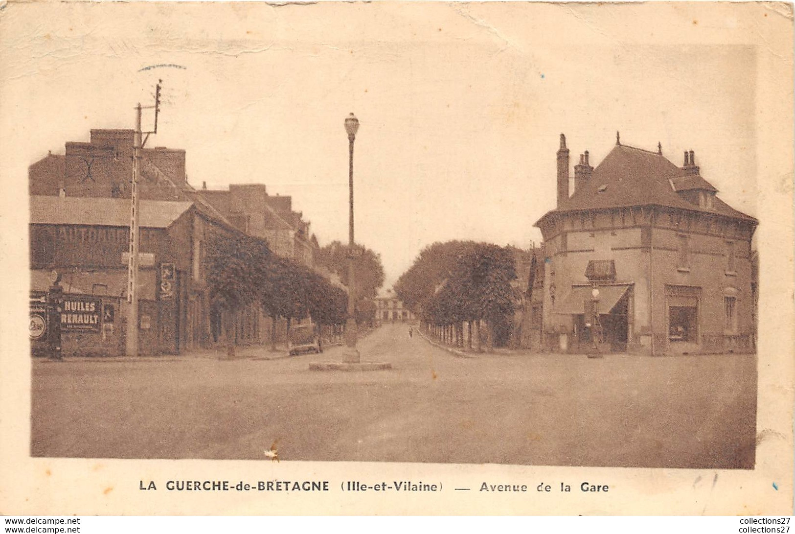 35-LA GUERCHE-DE-BRETAGNE- AVENUE DE LA GARE