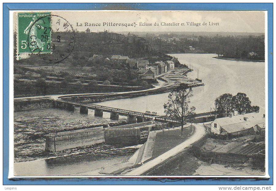 35 - Le CHATELIER --  Ecluse du.... et village du Livet