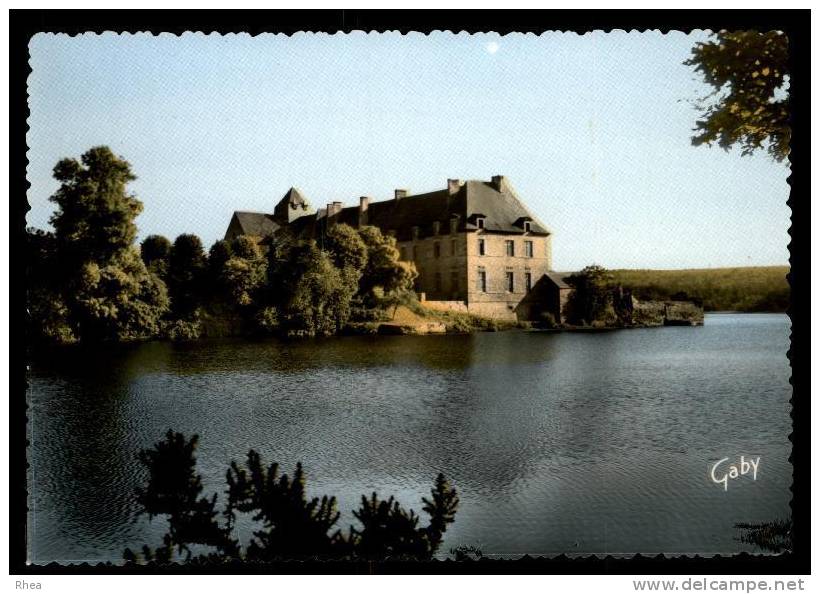 35 Paimpont 4 PAIMPONT (I-et-V) - L'Etang l'Abbaye religion etang des forges abbaye il D35D K35223K C35211C RH002896