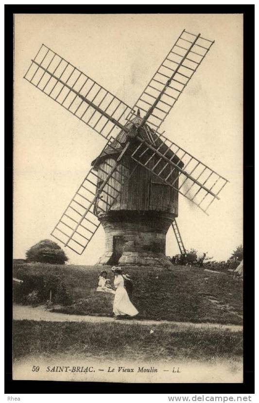 35 Saint-Briac-sur-Mer 59 SAINT-BRIAC - Le Vieux Moulin moulin a vent D35D K35093K C35256C RH013719