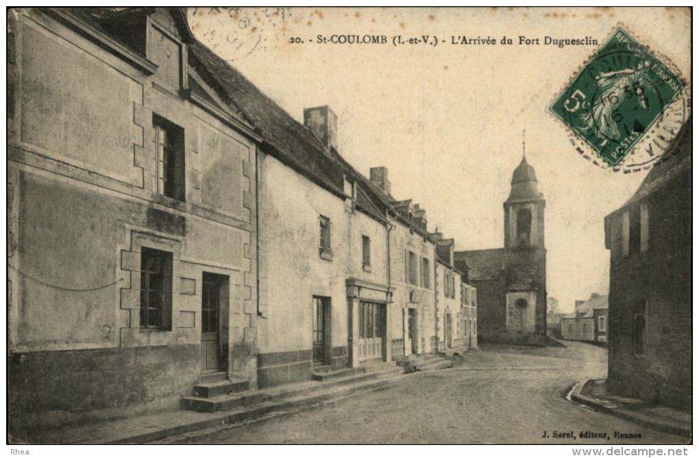35 - SAINT-COULOMB - L´Arrivée du Fort Duglescin - 20