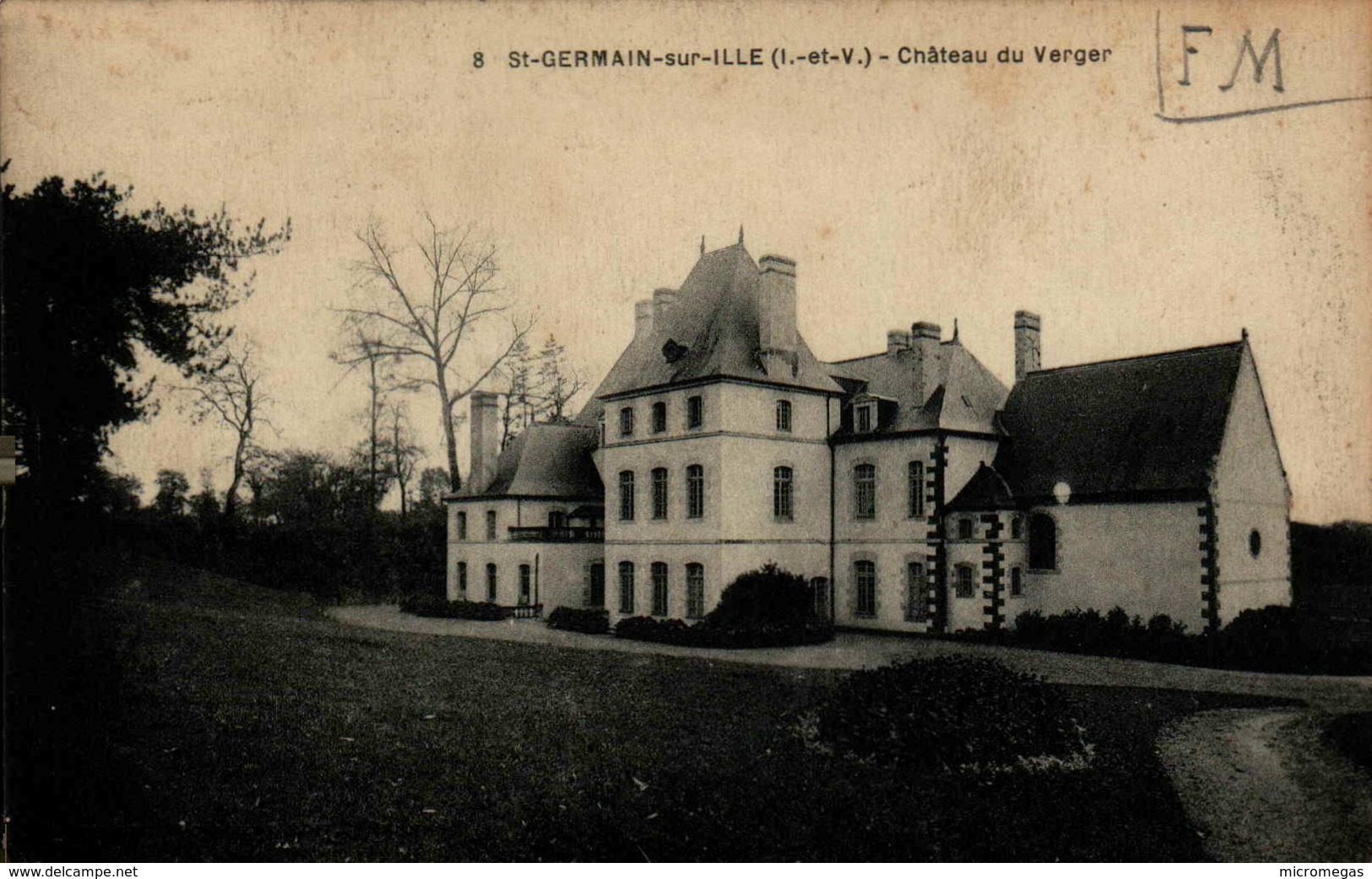 35 - SAINT-GERMAIN-sur-ILLE - Château du Verger