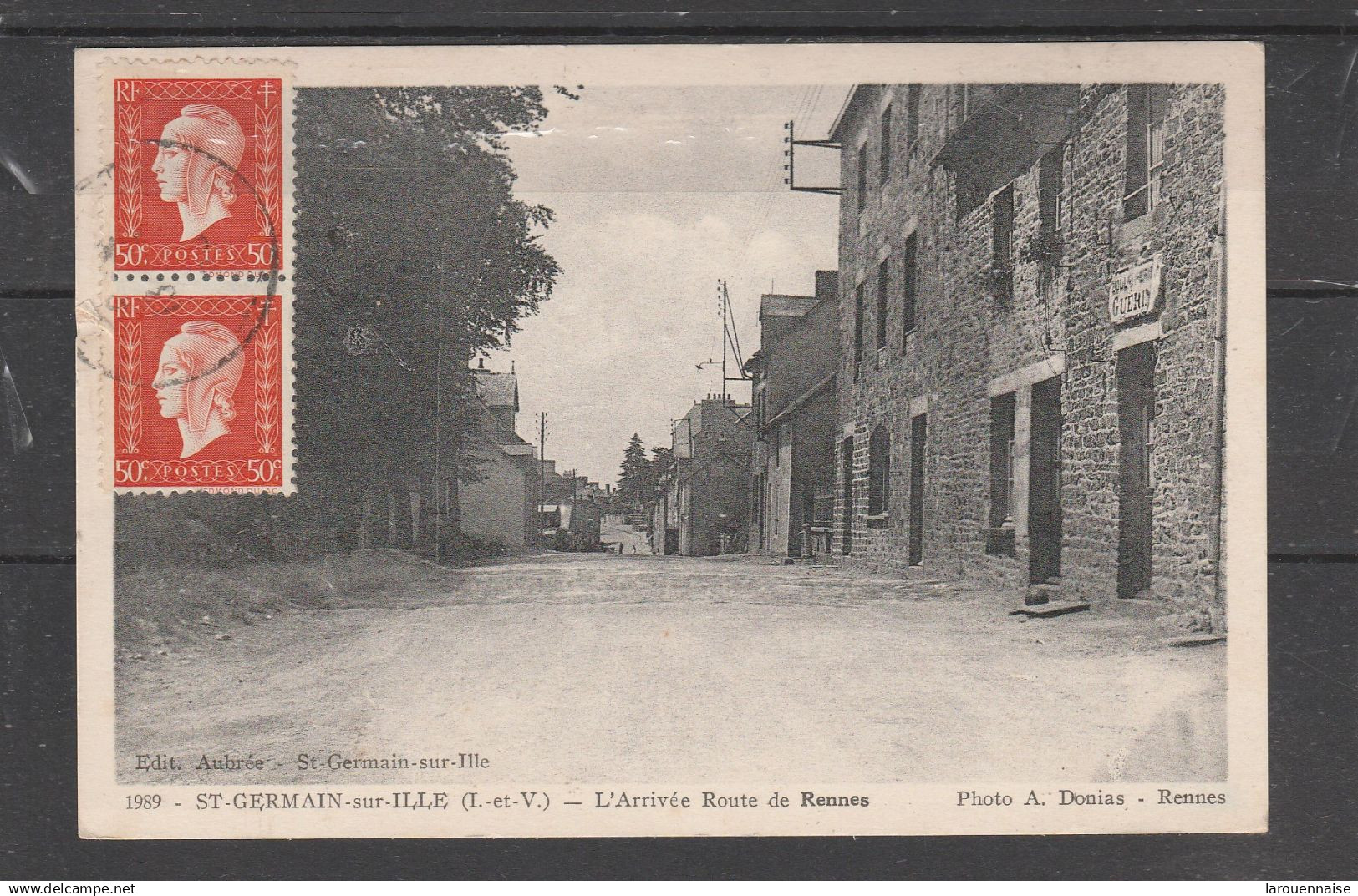 35 - SAINT GERMAIN SUR ILLE - L' Arrivée Route de Rennes