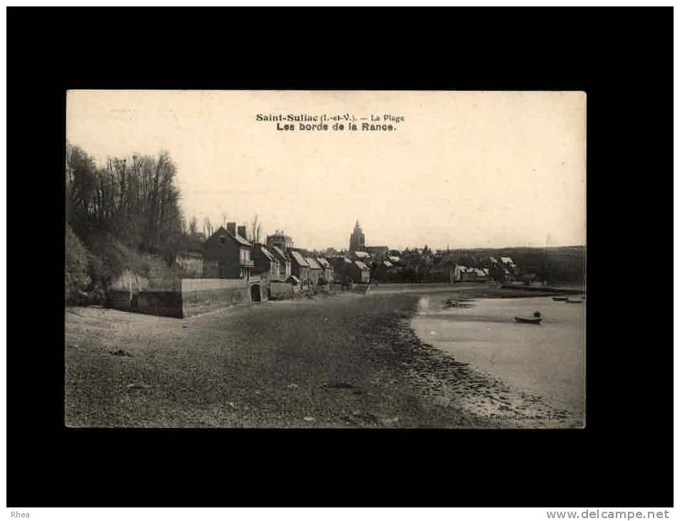35 - SAINT-SULIAC - Les Bords de Rance - La Plage