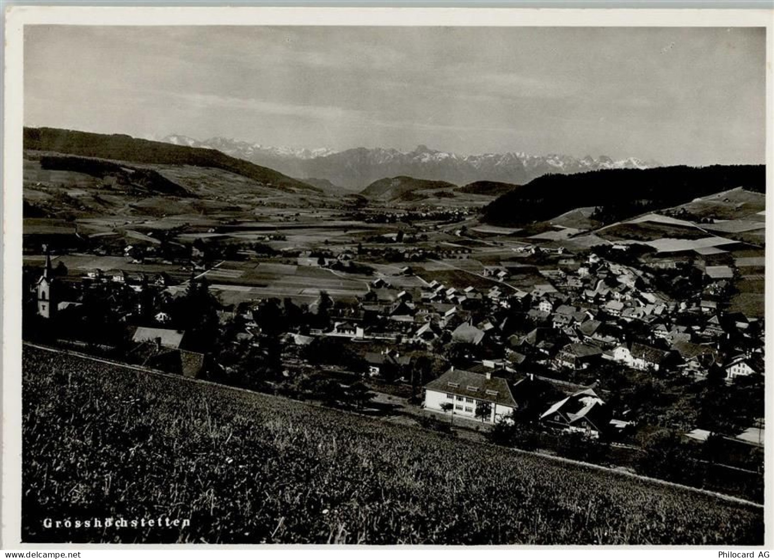 3506 Grosshöchstetten Foto AK Vue generale - 13085526