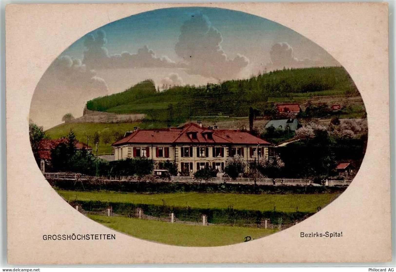 3506 Grosshöchstetten Lithographie Krankenhaus - 52021494