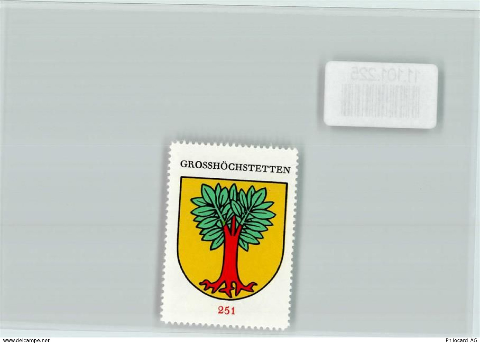 3506 Grosshöchstetten - Vignette Wappen Kaffee Hag ca 1920-1940 Grosshöc... - 11101225