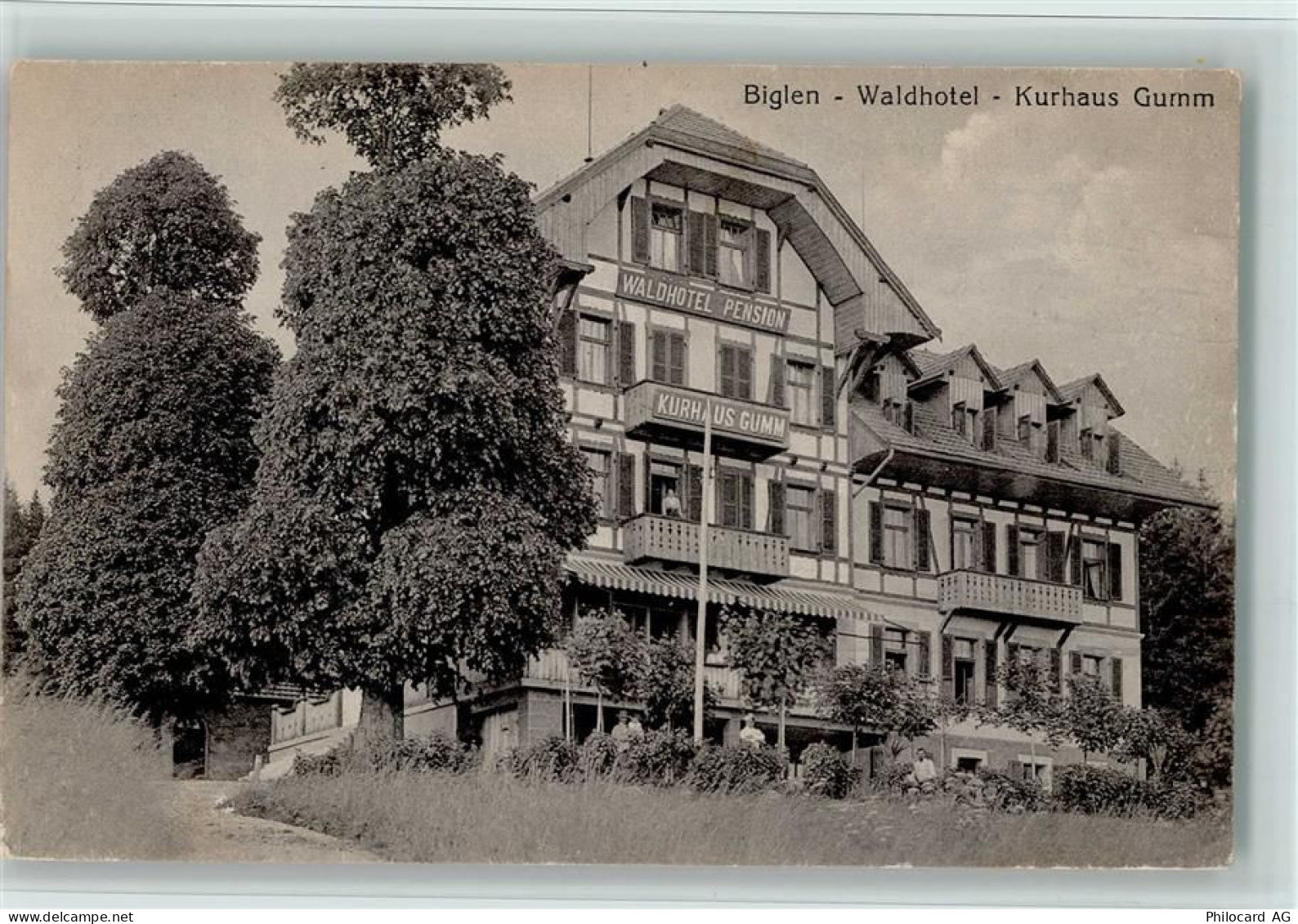 3507 Biglen 1919 - Waldhotel-Kurhaus Gumm - 13070336