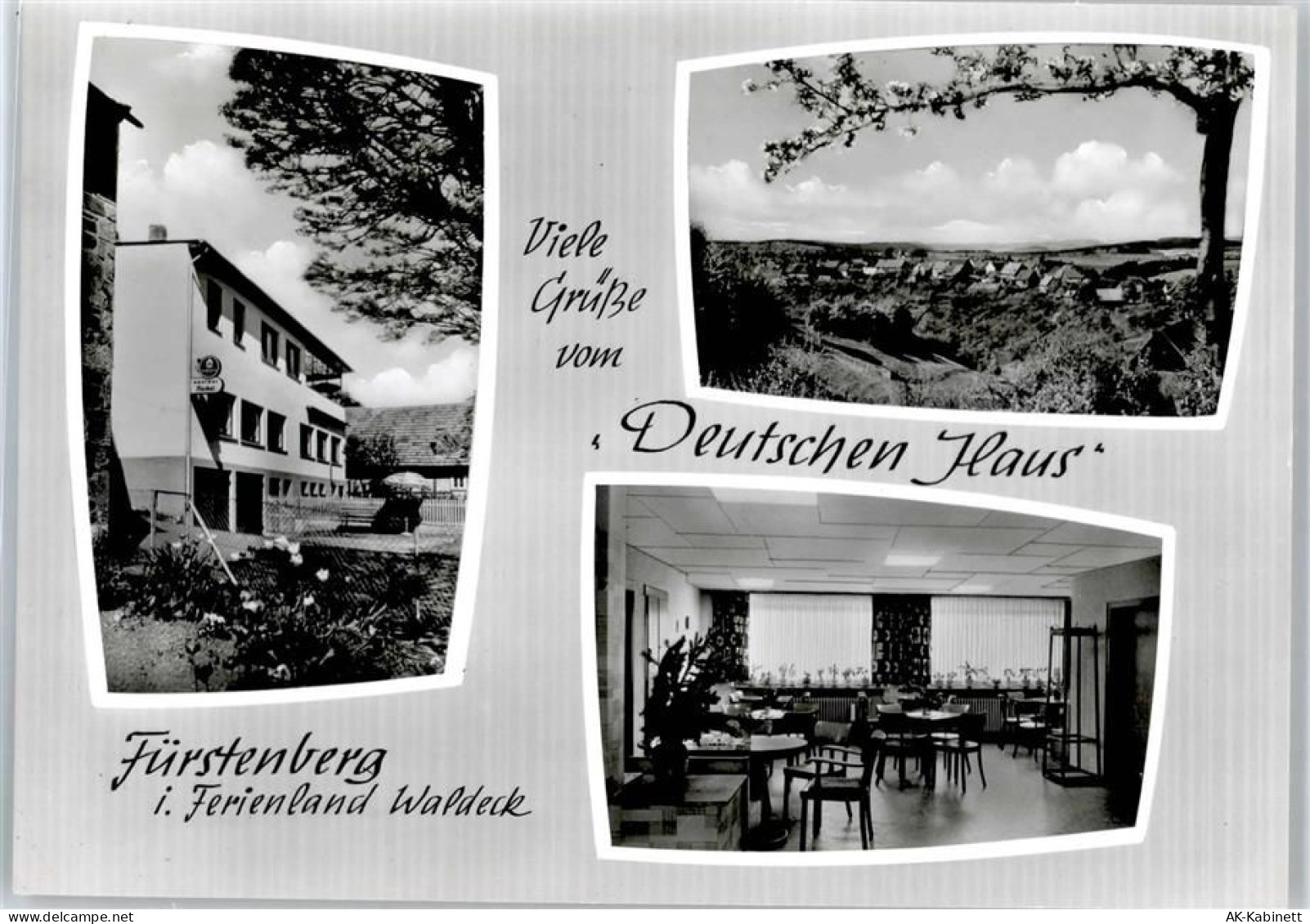 35104 W3540 Fürstenberg , Waldeck - Gasthaus Pension zum deutschen Haus... - 51073919