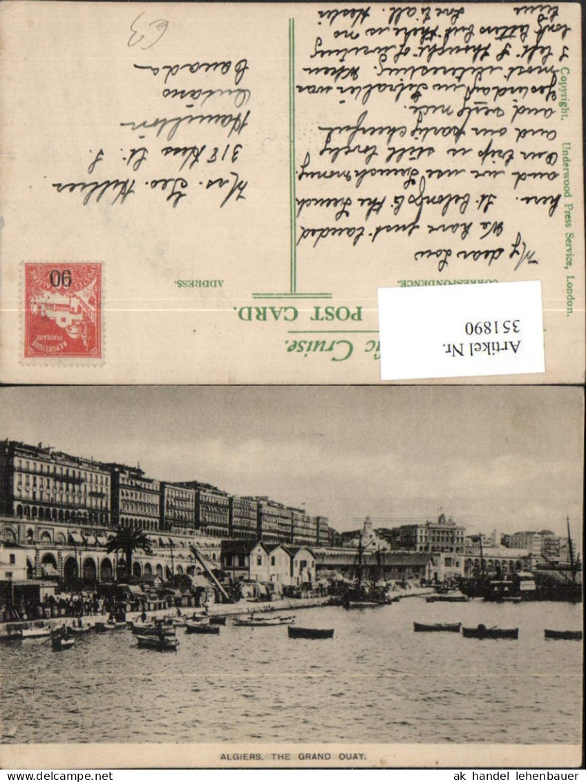 351890,Algiers The Grand Quay Quai Boote