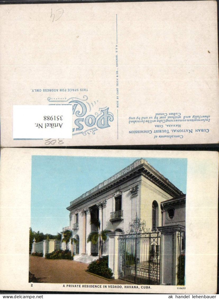 351988,Kuba Cuba Havana Private Residence in Vedado Gebäude