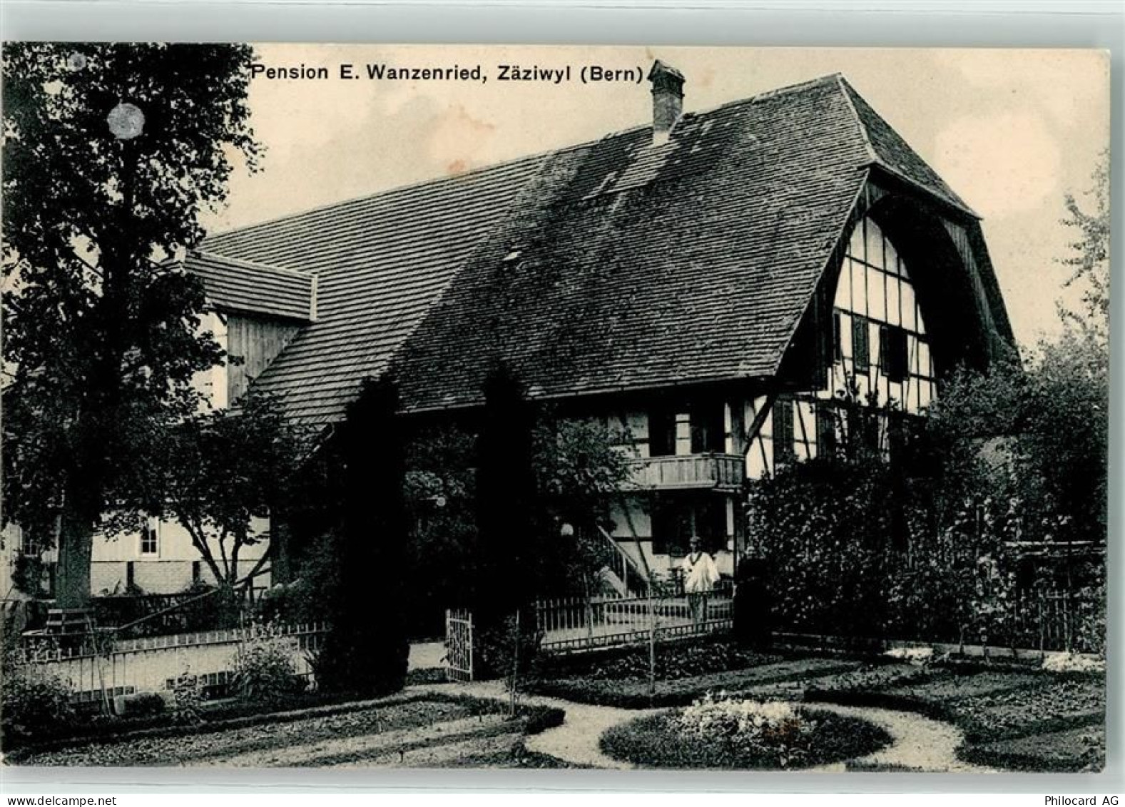 3532 Zäziwil 1913 - Pension E. Wanzenried - 13442864