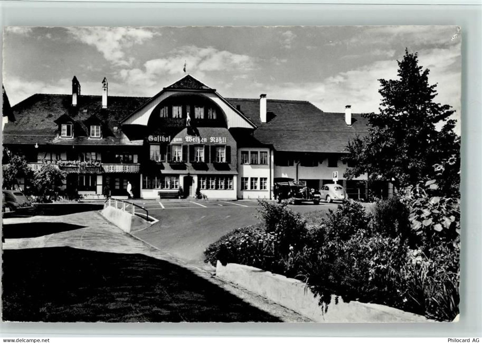 3532 Zäziwil 1965 Foto AK Gasthof zum weißen Rößl, gute Erhaltung AK - 13078481