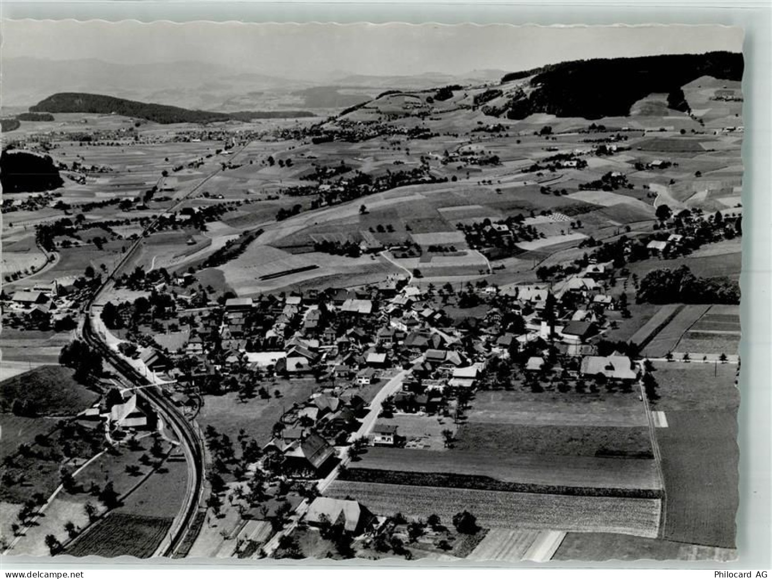 3532 Zäziwil Foto AK Fliegeraufnahme - 10734874