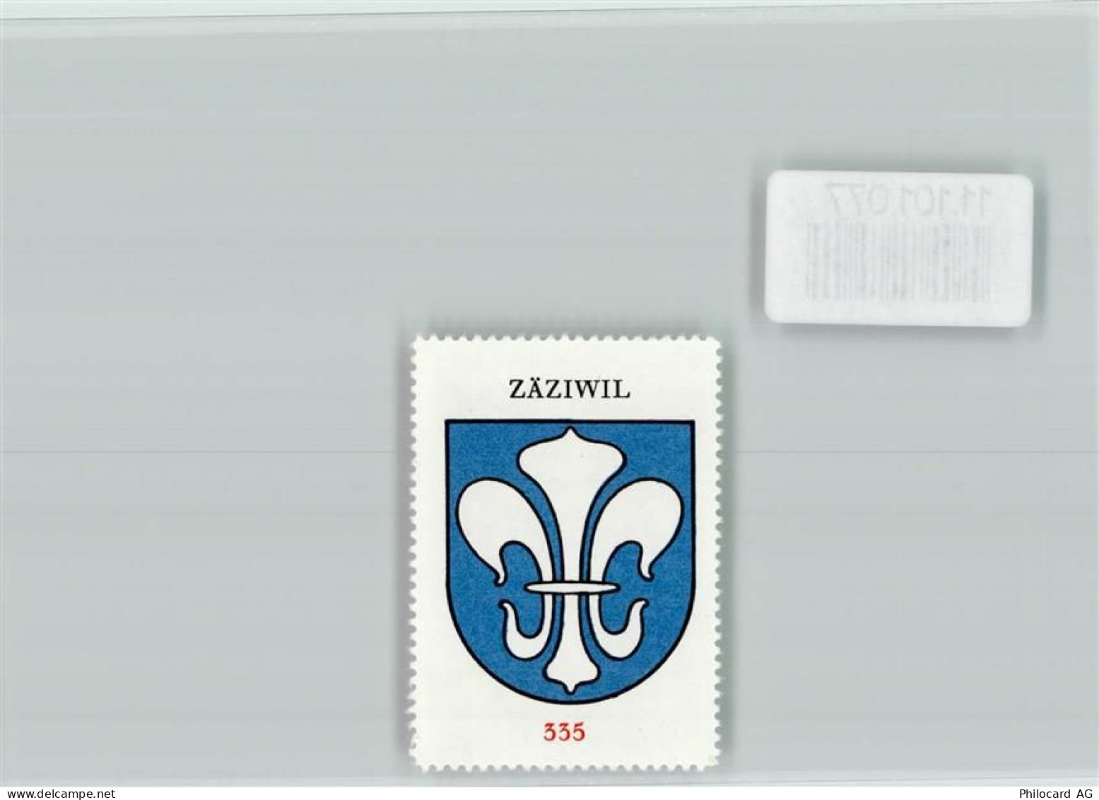 3532 Zäziwil - Vignette Wappen Kaffee Hag ca 1920-1940 Zäziwil - 11101077