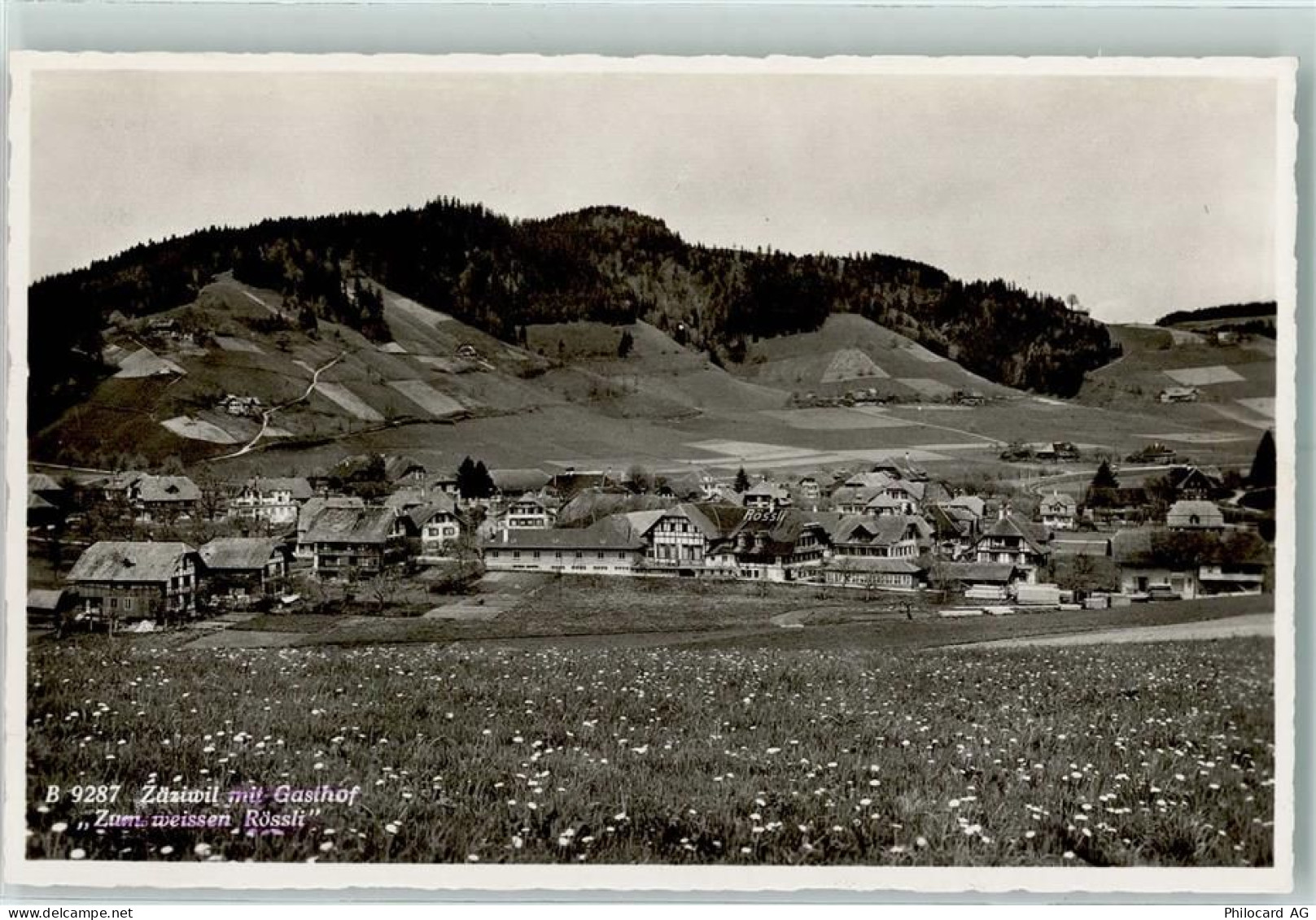 3532 Zäziwil - Zäziwil mit Gasthof Zum weissen Rössli - 13137995