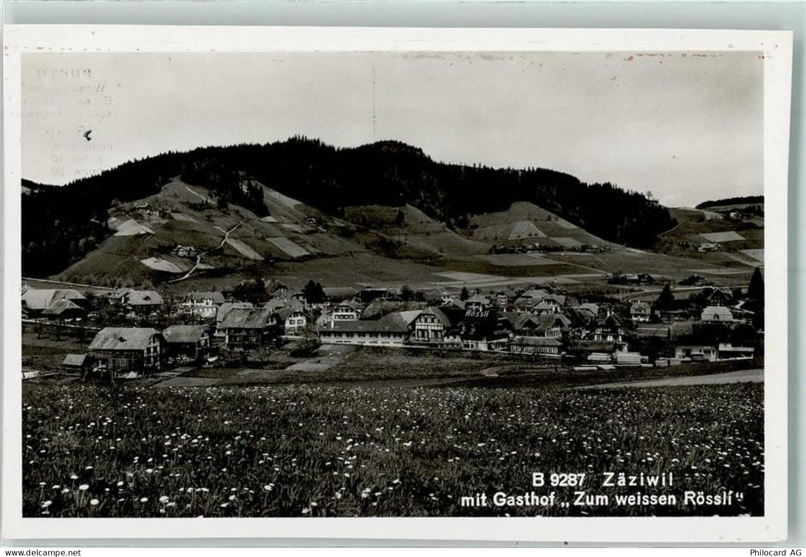 3532 Zäziwil - Zäziwil mit Gasthof Zum weissen Rössli - 13137996
