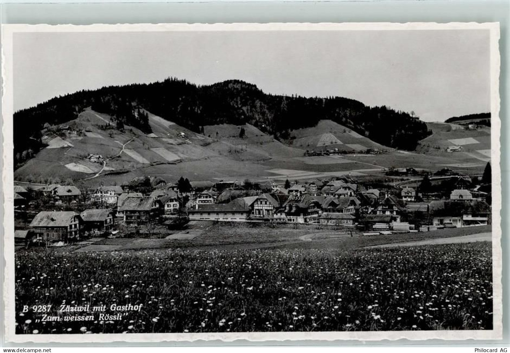 3532 Zäziwil - Zäziwil mit Gasthof Zum weissen Rössli - 13137999