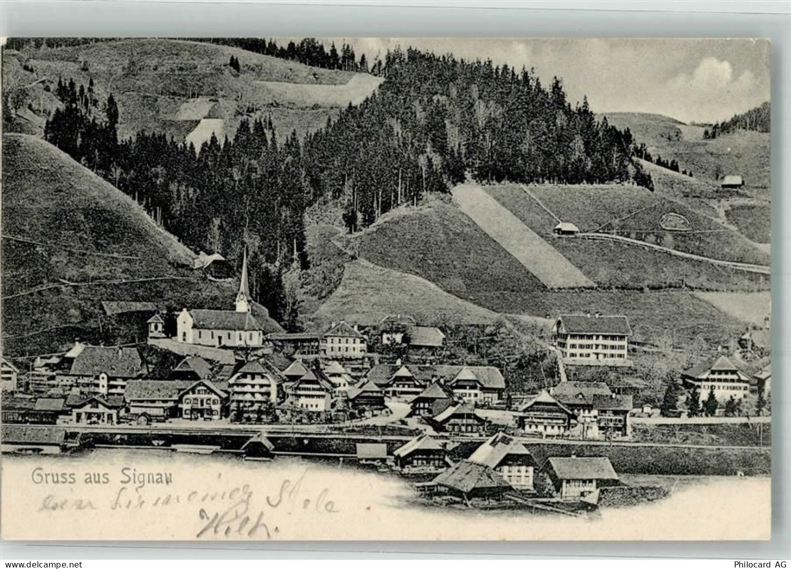 3534 Signau 1916 Foto AK - 13993847