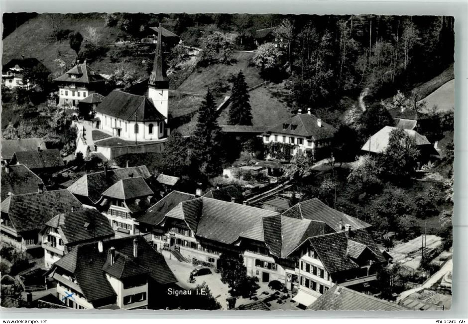 3534 Signau 1962 Foto AK Kirche - 38024154