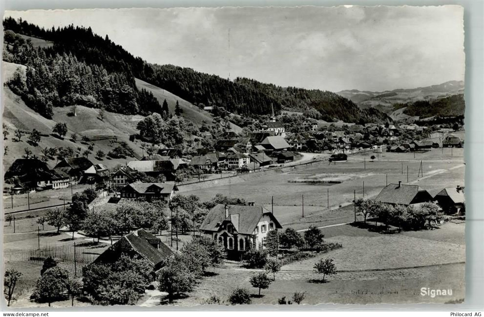 3534 Signau Foto AK Feldpost Geb.Telegr.KP. 3 - 38024144