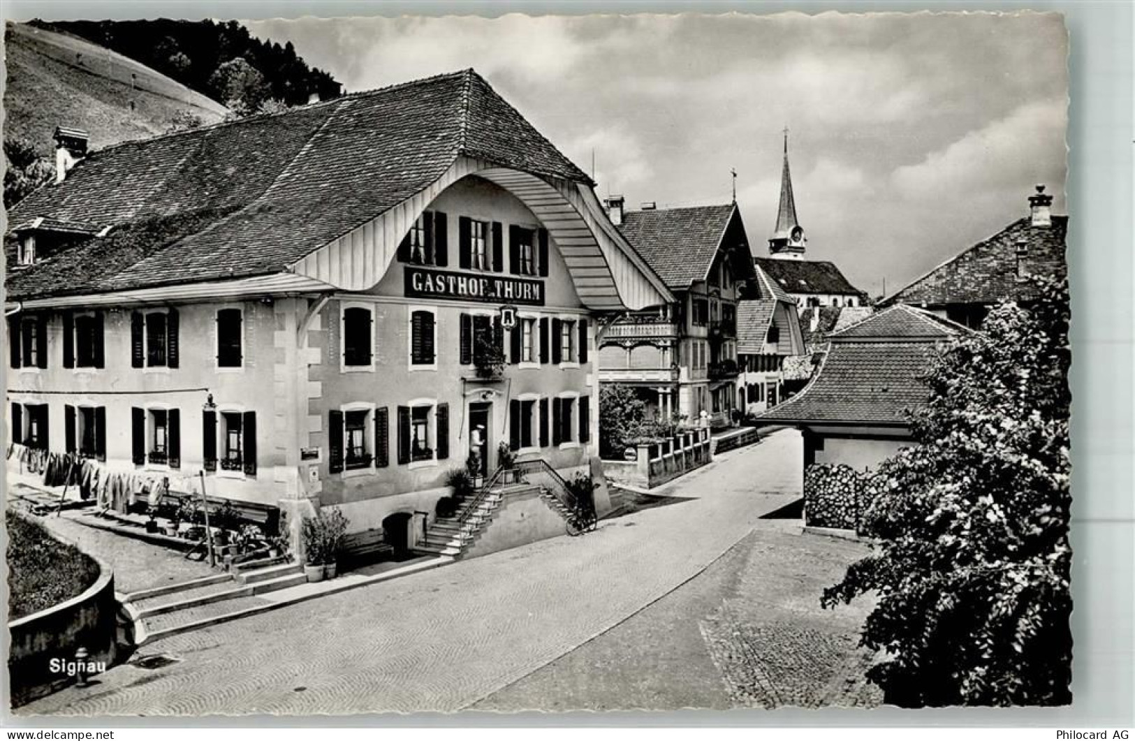 3534 Signau Foto AK Gasthaus am Thurm - 38024147