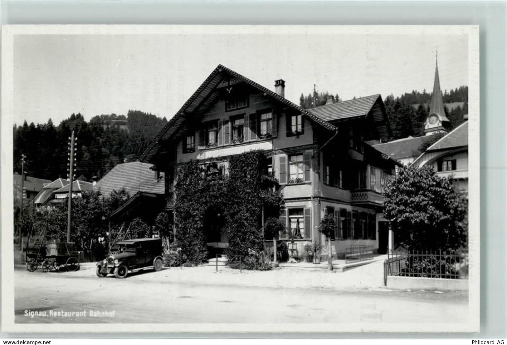 3534 Signau - Restaurant Bahnhof mit Metzgerei - 13415610