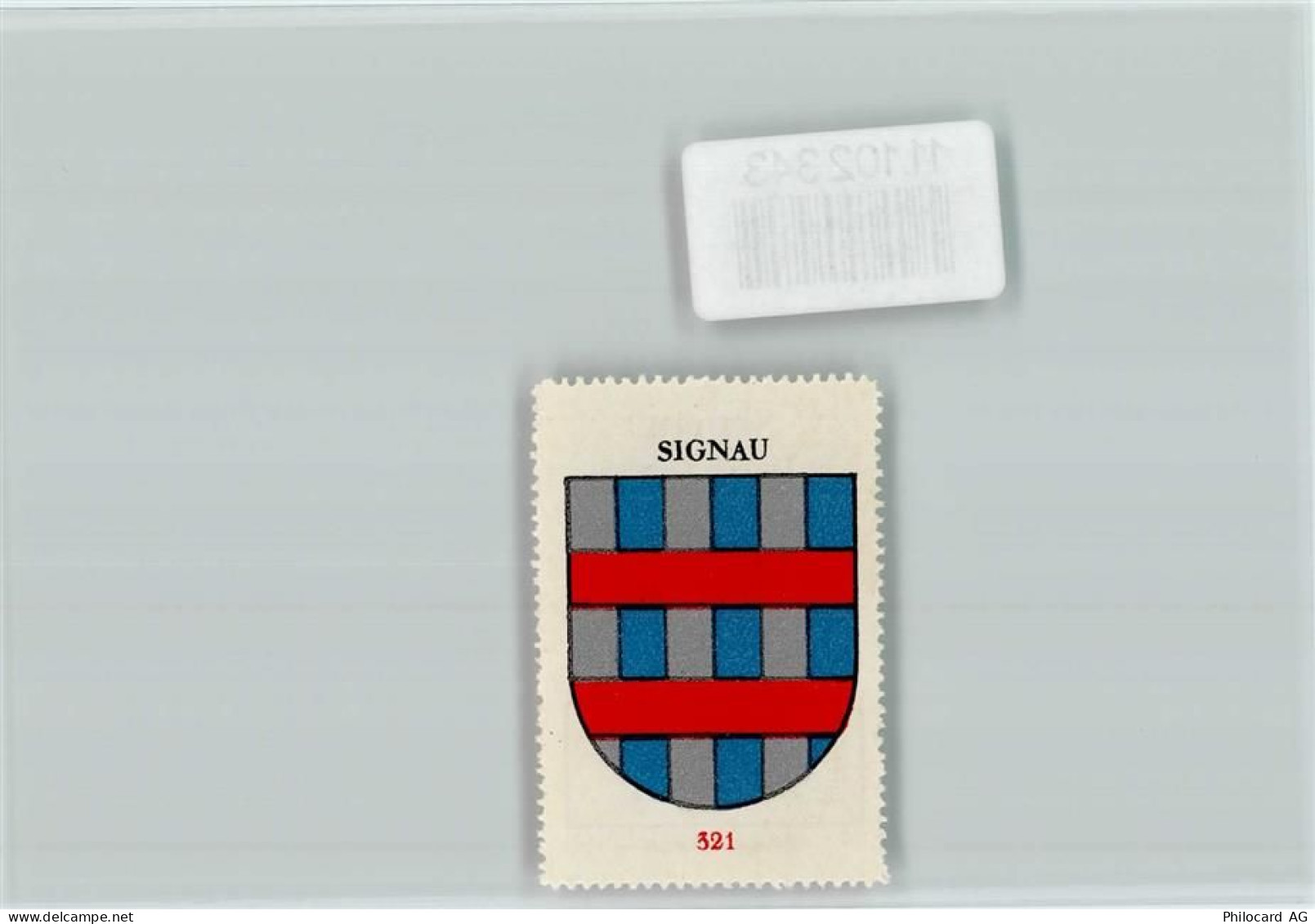 3534 Signau - Vignette Wappen Kaffee Hag ca 1920-1940 - 11102343