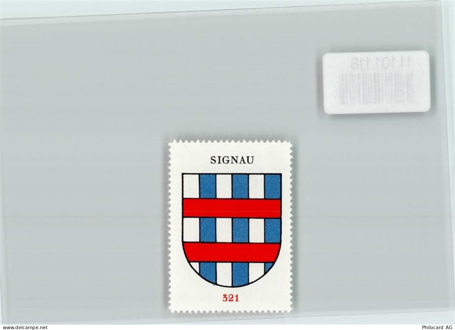 3534 Signau - Vignette Wappen Kaffee Hag ca 1920-1940 Signau - 11101118