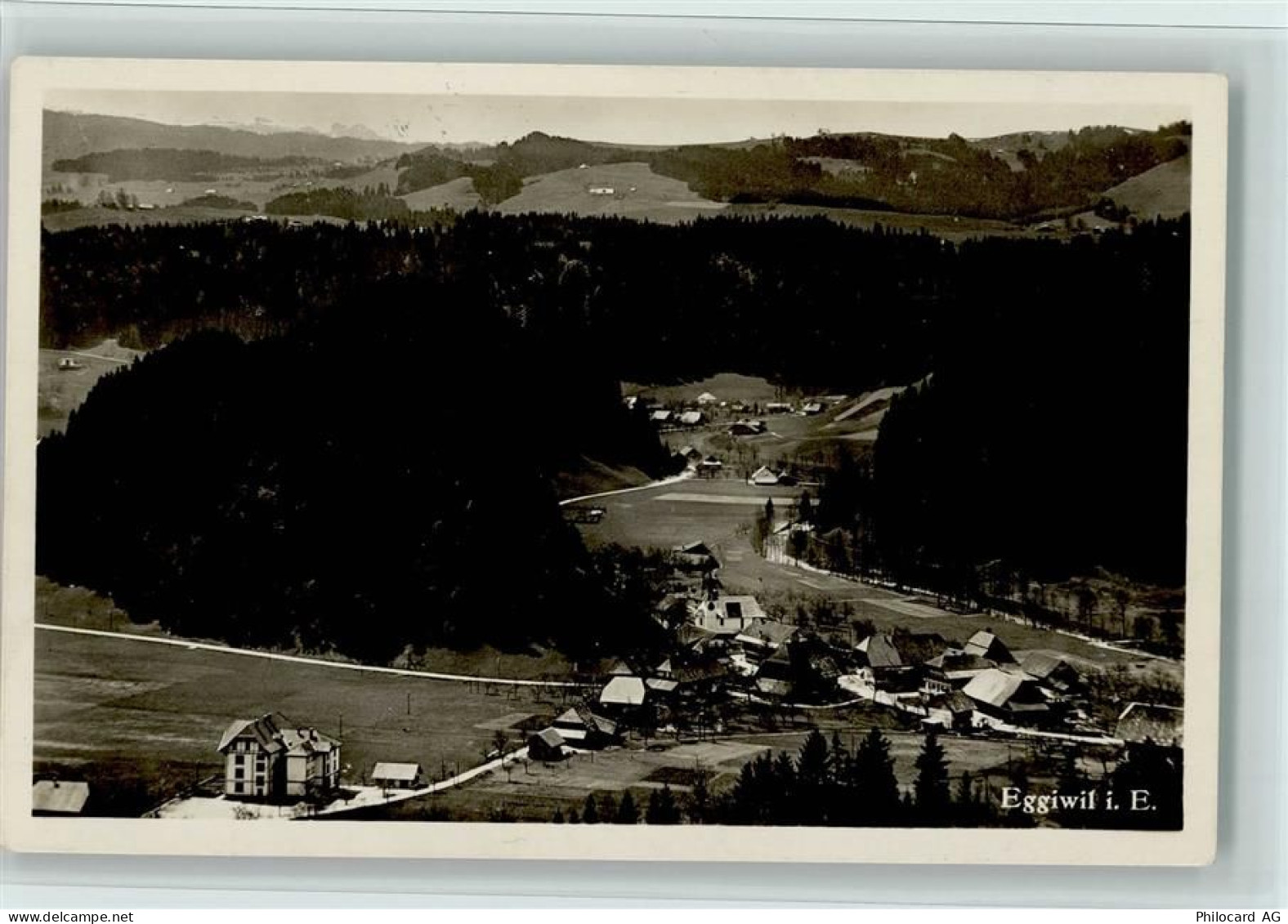3537 Eggiwil 1927 Foto AK Teiansicht, gute Erhaltung AK. - 13070456